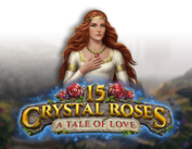 15 Crystal Roses A Tale of Love